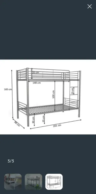 Literas con colchones