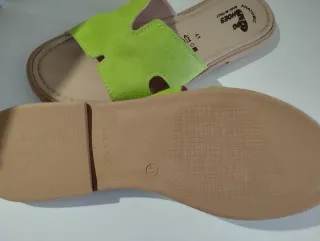 Ciabatte N41. donna Big Shoes verdi