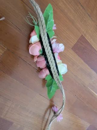 Cinturón floral. Hazme oferta y será tuyo