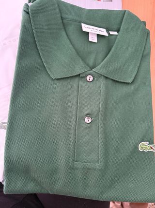 Polo Lacoste Gris Original