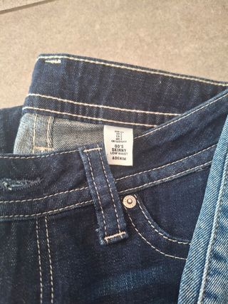 3 vaqueros niña/mujer t. 34 y pantalón fino S