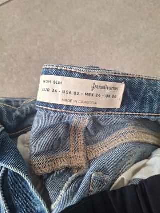 3 vaqueros niña/mujer t. 34 y pantalón fino S