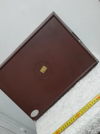 Antico vassoio decorativo resina   44/33cm