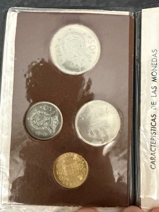 Monedas 1978 pruebas Numismáticas