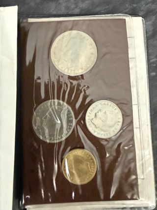 Monedas 1978 pruebas Numismáticas