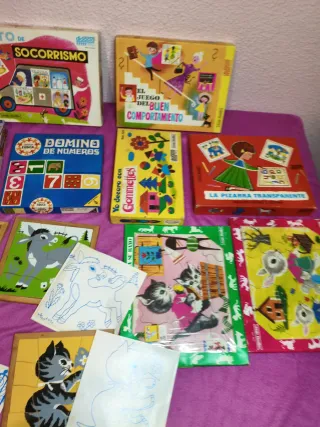 Lotti di Puzzle e Giochi da Tavolo Antichi