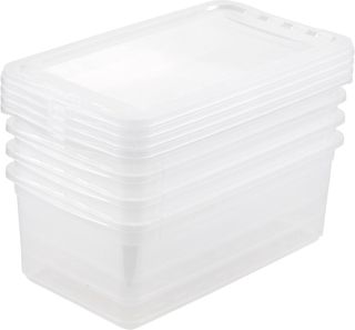 Set di scatole di stoccaggio keeeper BEA 3x5,6 L, plastica