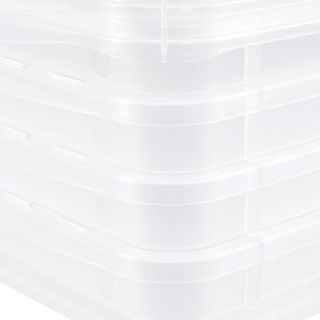 Set di scatole di stoccaggio keeeper BEA 3x5,6 L, plastica