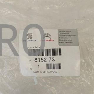 CARCASA RETROVISOR IZQUIERDO PEUGEOT 307 NUEVO