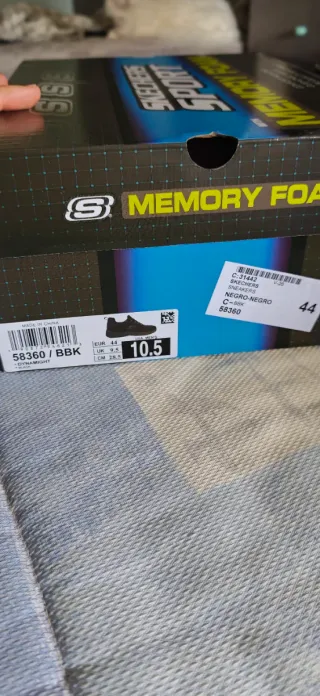 Skechers 58360 Zapatillas Negras