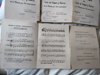 Cuadernos Solfeo Instituto Mozart Antiguos