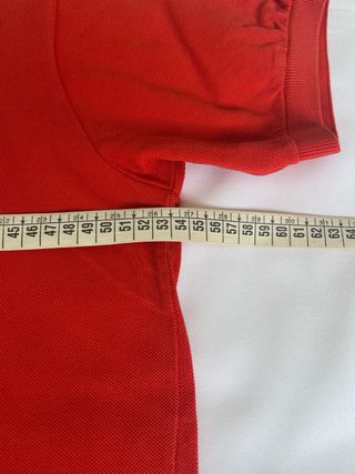 Polo Lacoste Naranja M