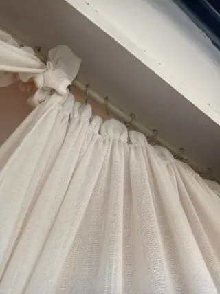 Cortinas visillo, Las medidas son por cada paño (2