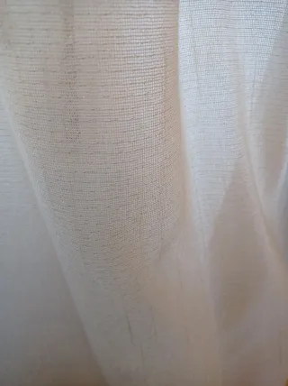 Cortinas visillo, Las medidas son por cada paño (2