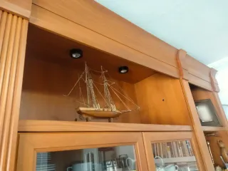 Mueble salón librería boiserie moderno