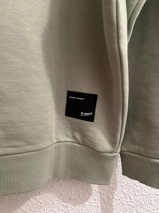 *Sudadera verde claro firma Picasso talla XL Zara