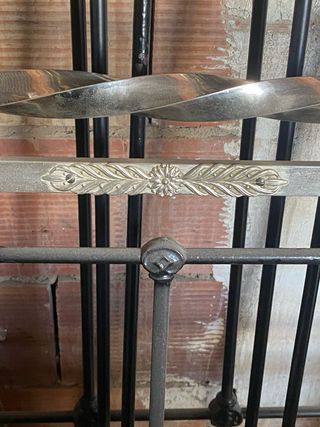 Cabeceros antiguos níquel y hierro