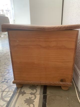 Baúl de madera