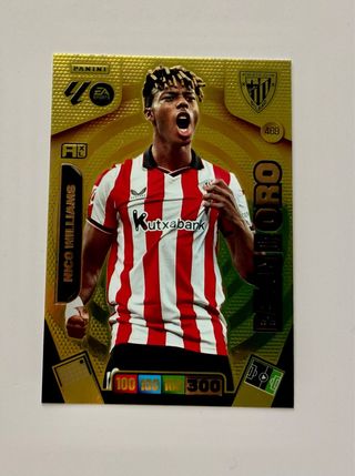 Nico Williams Balón de Oro Adrenalyn 25-26