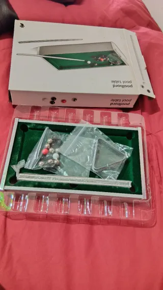 Biliardo da tavolo completo