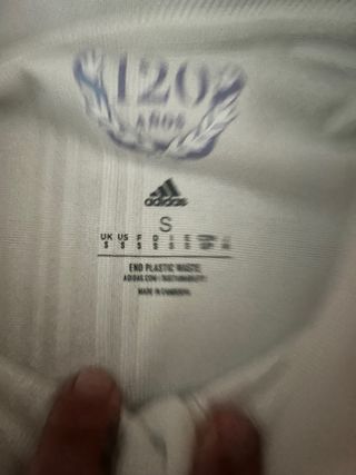 Camiseta Real Madrid Adidas Talla S