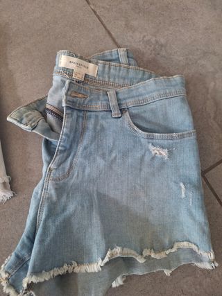 4 Shorts vaqueros niña/mujer t. 32