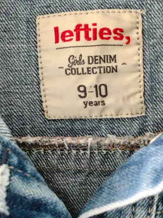 Giacchetta denim Lefties Taglia 9-10