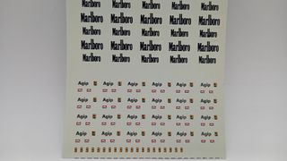 SM114 decals sponsor Marlboro,Shell,Agip,Ferrari