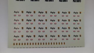 SM114 decals sponsor Marlboro,Shell,Agip,Ferrari