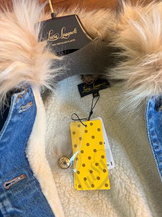 Giubbino Jeans Luisa Spagnoli con Pelliccia M