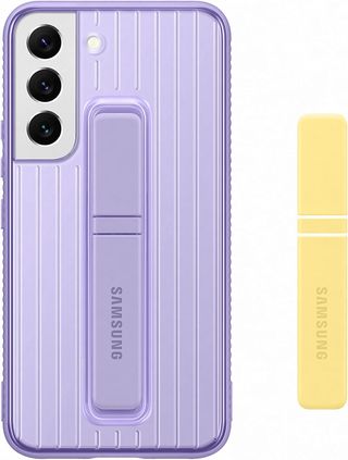 Galaxy S22 S901 Funda Protectora de pie Lavender E