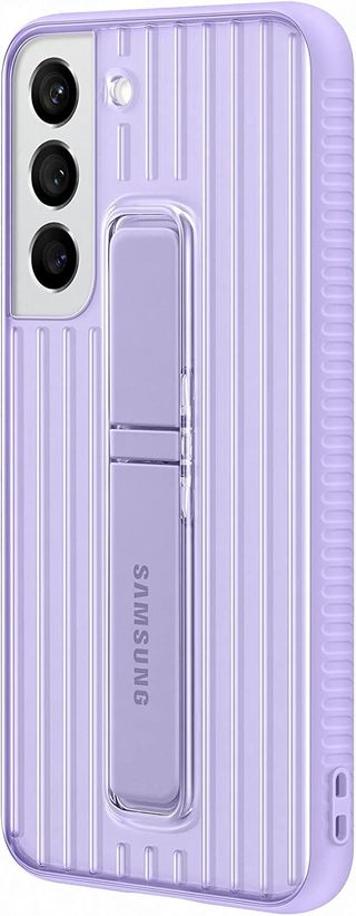 Galaxy S22 S901 Funda Protectora de pie Lavender E