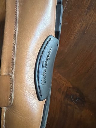 Salvatore Ferragamo mocasines piel marrón hombre