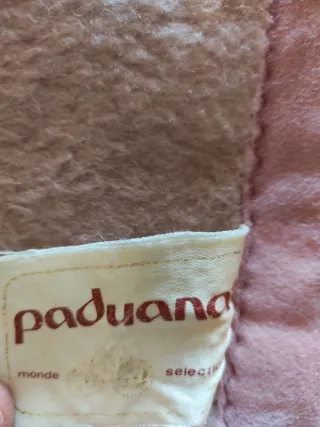 Juego de sábanas 135 y 80. Manta Paduana cama 80