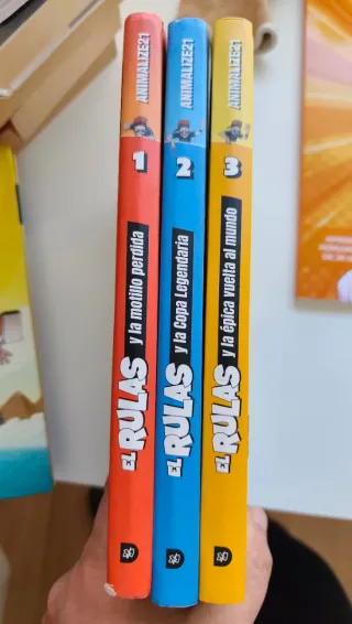 Libros El Rulas 1,2 y 3