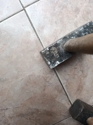 Maceta de metal y madera 12€/ud