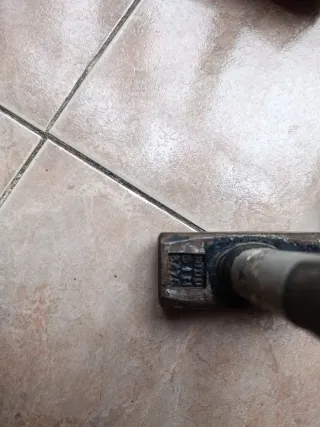 Maceta de metal y madera 12€/ud