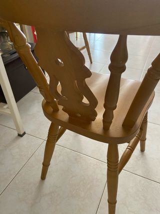 Sillas de roble francesas