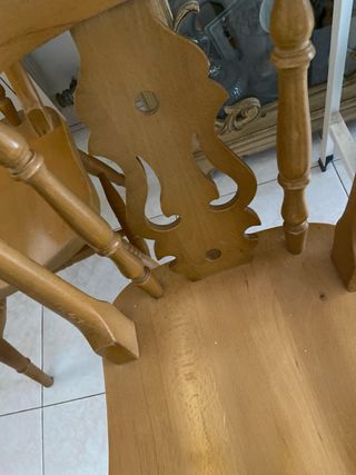 Sillas de roble francesas