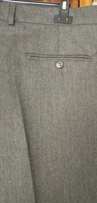Pantalón de vestir gris talla 54 nuevo