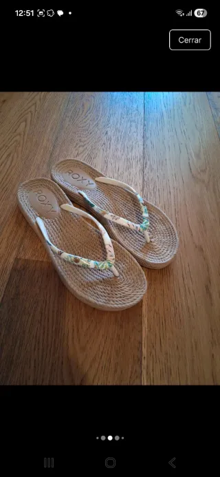 Chanclas Roxy Verano Estilo Hawaiano