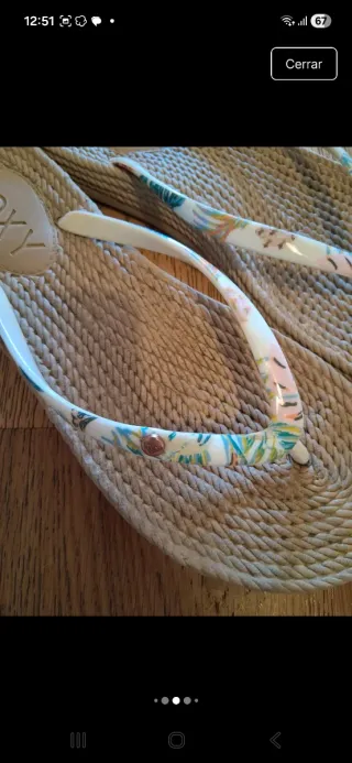 Chanclas Roxy Verano Estilo Hawaiano