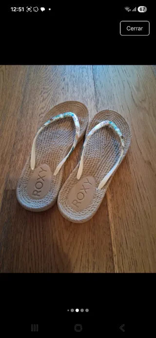 Chanclas Roxy Verano Estilo Hawaiano