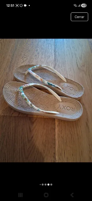 Chanclas Roxy Verano Estilo Hawaiano