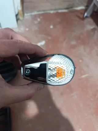 Pilotos Intermitentes Moto Cromados