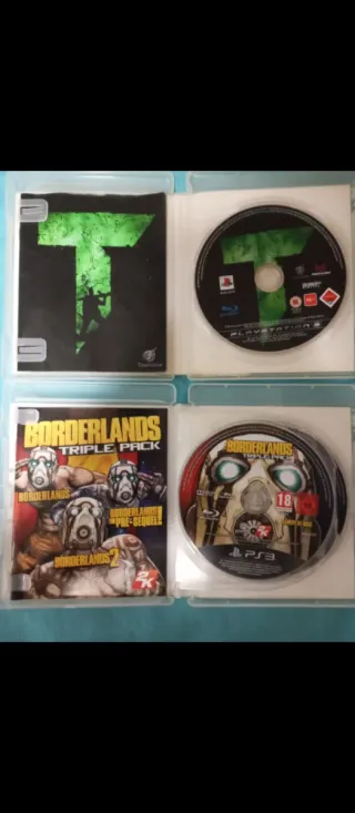 Lote 4 Giochi PS3: Turok, Borderlands, Uncharted 3