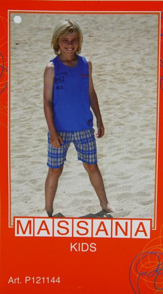 Pijama Verano Niño Massana Talla 16