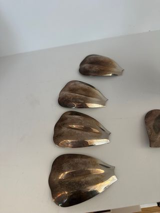 Cenicero Flor Plateado