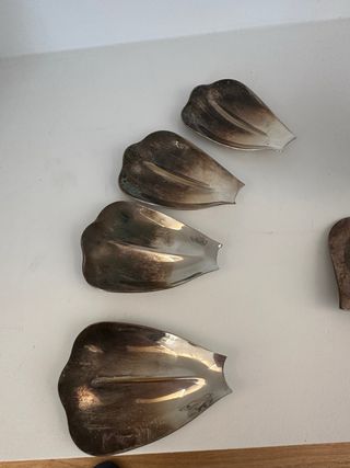 Cenicero Flor Plateado