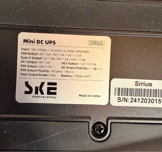 SKE Mini SAI Router Sistemas de Alimentación Inint